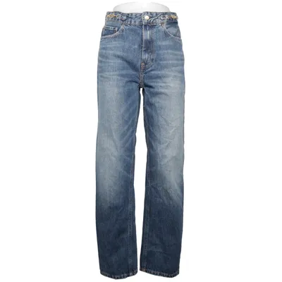 Spijkerbroek (Tapered) van Tommy Hilfiger Katoen, Leer