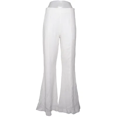 Palazzobyxor (Vit) från Gina Tricot Polyamid, Viskos
