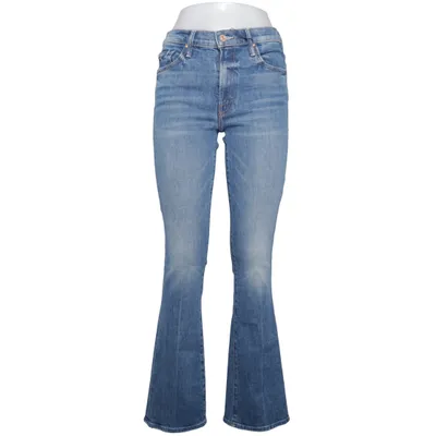 Jeans (Blå) från Mother Bomull, Polyuretan