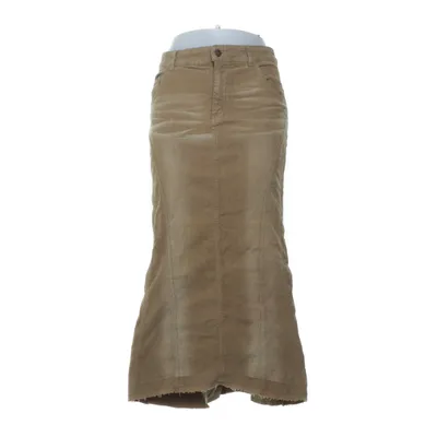 Maxi nederdel (Beige) fra Urban Outfitters Bomuld, Elastan