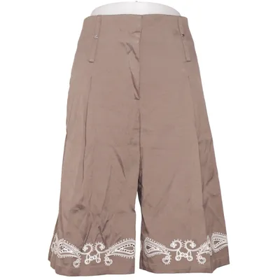 Shorts (Embroidered Canvas) from Stine Goya Linen, Organic cotton, Recycled polyester
