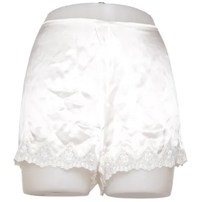 Pyjamashorts (Wit) van Silk Collection Zijde