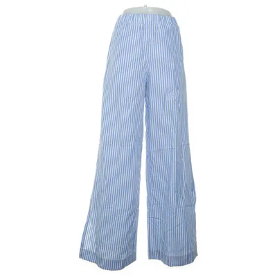Palazzo pants (Blue, White) from WOERA Cotton