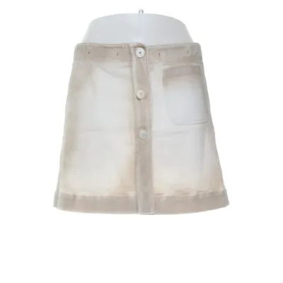 Jeanskjol (Beige, Vit) från Prada Linea Rossa Bomull