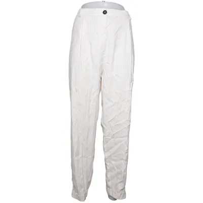 Kostymbyxor (Vit) från Five Units Elastan, Linne, Polyester, Viskos