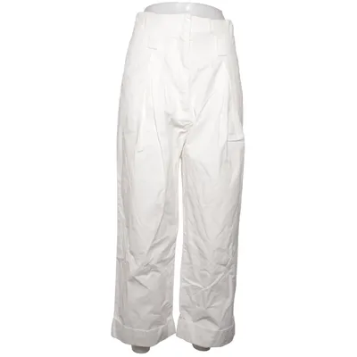 Byxor (Vit) från H&M Bomull, Polyester
