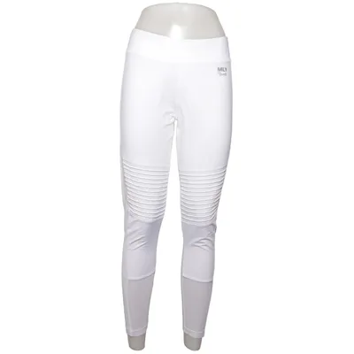 Collants de sport (Blanc) de MLY Sports Élasthane, Polyester