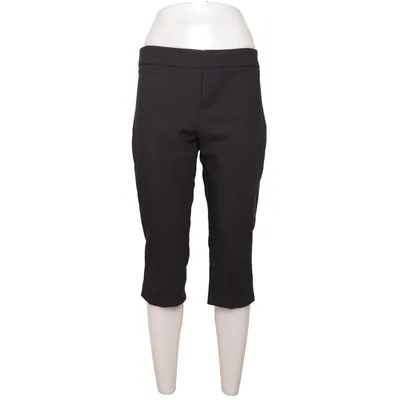 Trekvartsbyxor (Svart) från Zara Elastan, Polyester, Viskos
