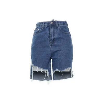 Denim shorts (Blue) from The Kript Cotton