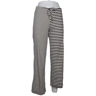 Byxor (Svart, Vit) från NA-KD Bomull, Elastan