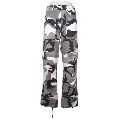 Cargobyxor (Grå, Svart, Vit) Bomull, Polyester