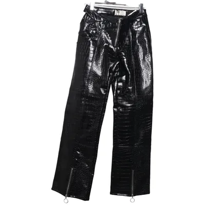 Lackbyxor (Svart) från H&M Innovation Co-Exist Story Elastan, Polyamid, Polyuretan