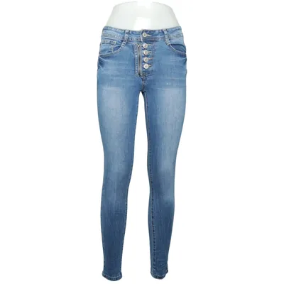 Spijkerbroek (Blauw) van Realty Jeans Katoen, Elastaan
