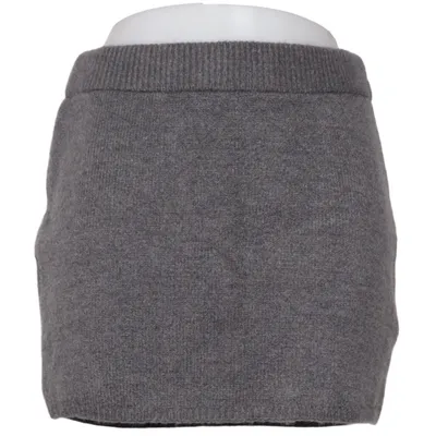 Kjol (Grå) från Josefine HJ x NA-KD Akryl, Polyester