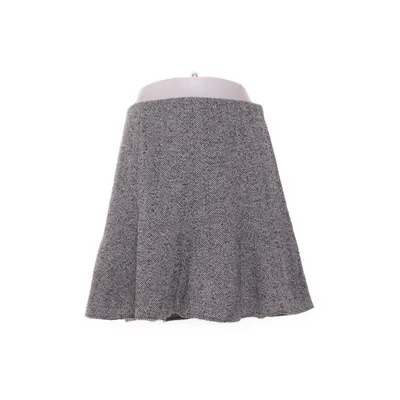 Kjol (Grå, Flerfärgad) från H&M Polyester, Ull, Polyamid