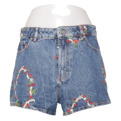 Jeansshorts (Blå, Flerfärgad) från Ganni Ekologisk bomull