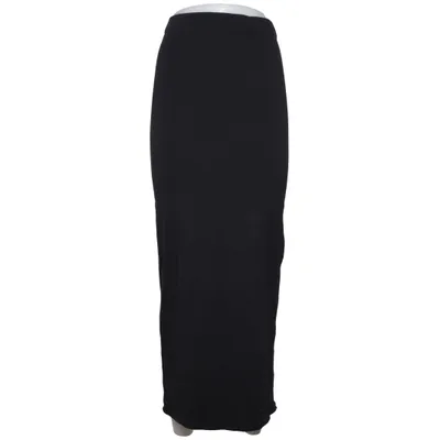 Långkjol (Svart) från NLY Bomull, Elastan