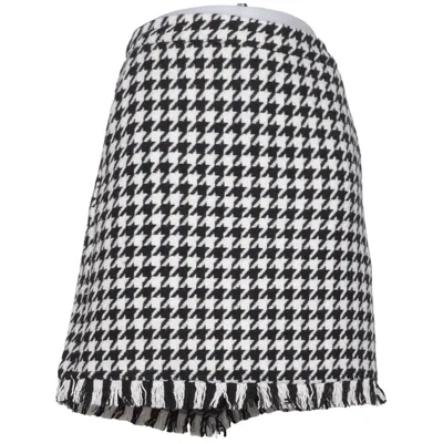 Kjol (Svart, Vit) från Holly & Whyte by Lindex Akryl, Merinoull, Polyamid, Polyester, Viskos