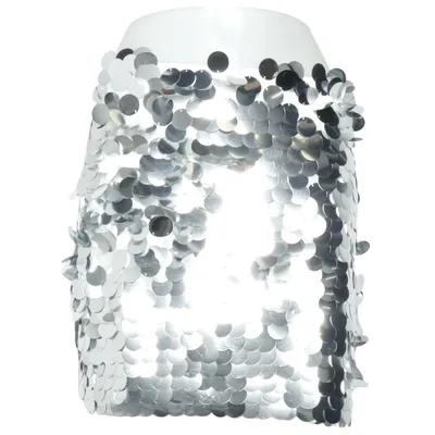 Skirt (Silver) from H&M Polyester