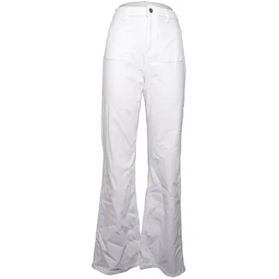 Jeans (White) from Sanne Alexandra Cotton, Elastane, Polyester