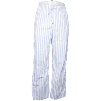 Pyjamasbyxor (Blå, Vit) från Tekla Ekologisk bomull