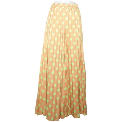 Palazzobyxor (Orange, Grön) från Wiya Elastan, Polyester