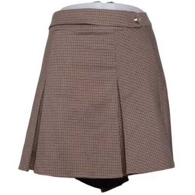 Kjol (Beige) från H&M Polyester, Viskos, Elastan