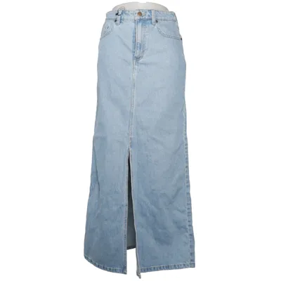 Jeanskjol (MAXI SKIRT) från Lee Bomull, Elastan