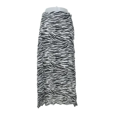 Slå om-nederdel (Sort, Hvid) fra Iisla & Bird Viscose