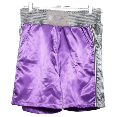 Martial arts pants (Purple, Gray) from Fine Chaos Polyester