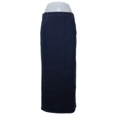 Jeanskjol (Blå) från Zara Bomull, Elastan