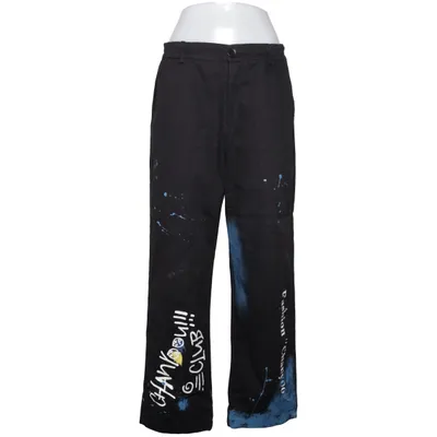 Byxor (Svart, Flerfärgad) från Chanyoou Bomull