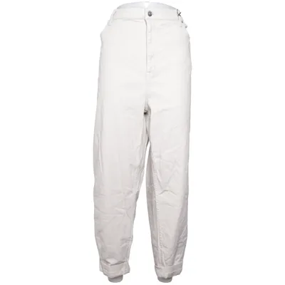 Jeans (Beige) från Divided by H&M Bomull, Elastan, Polyester