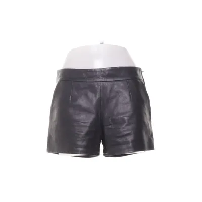 Leren shorts (Zwart) van Sézane Leer, Viscose