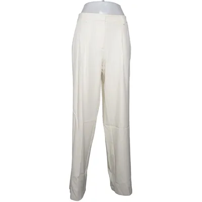 Kostymbyxor (Vit) från NA-KD Elastan, Polyester