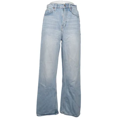 Jeans (WILDER HIGH RISE WIDE LEG CROPPED JEANS) från Reformation Jeans Lyocell, Ekologisk bomull