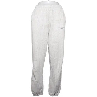 Mjukisbyxor (Grå) från Sporty & Rich Bomull, Polyester