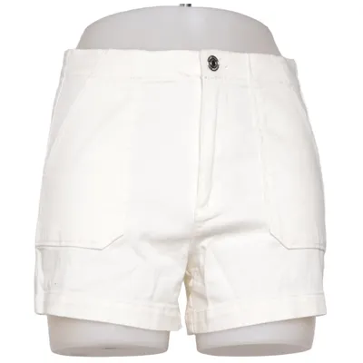 Jeansshorts (Vit) från KappAhl Bomull, Elastan