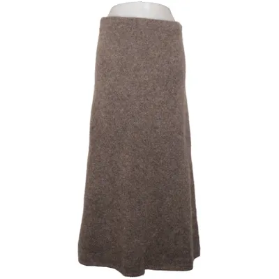 Maxi nederdel (Brun) fra Stylein Elastan, Mohair, Polyamid