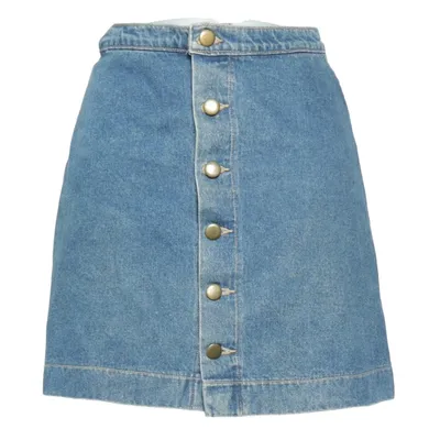 Jeansnederdel (Blå) fra American Apparel Jeans Bomuld