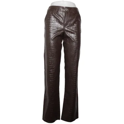 Pantalon (Croco Pu Pants) de NA-KD Polyester, Polyuréthane, Viscose