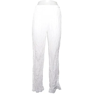 Byxor (Vit) från PrettyLittleThing Bomull