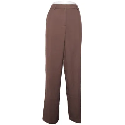 Pantalon patte d'éléphant (Marron) de NA-KD Élasthane, Polyester