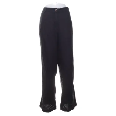 Pantalon (Noir) de H&M Premium Quality Lin, Viscose
