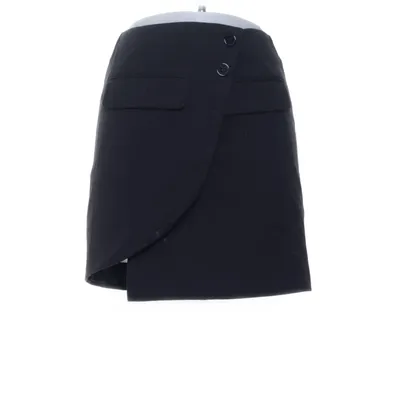Slå om-nederdel (Sort) fra M-KAE Polyester