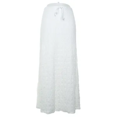 Långkjol (Crochet Maxi Skirt) från NA-KD Bomull, Elastan, Polyamid, Polyester