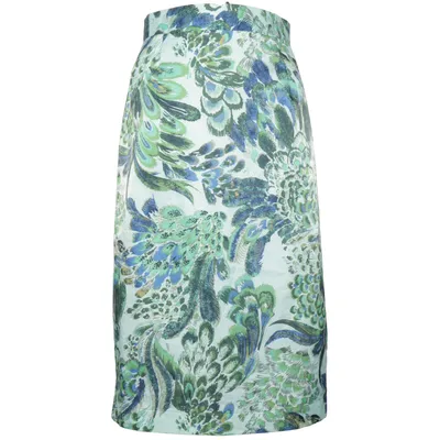 Nederdel (Grøn, Blå, Flerfarvet) fra Baum Und Pferdgarten Elastan, Polyester