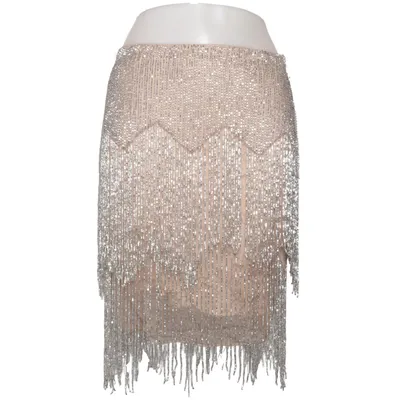 Jupe (Beige, Argent) de DAY Birger et Mikkelsen Polyamide, Viscose