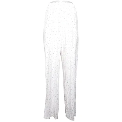 Pyjamasbyxor (Vit, Flerfärgad) från Lounge Elastan, Modal