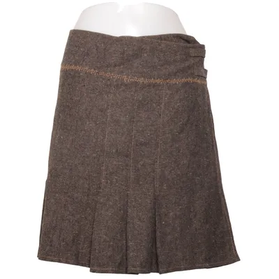 Nederdel (Brun) fra Ichi Polyester, Uld